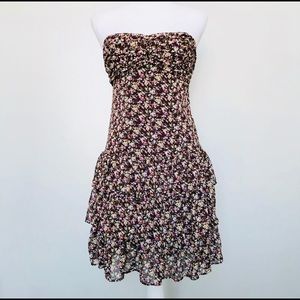🌸Express Brown Floral Dress🌸